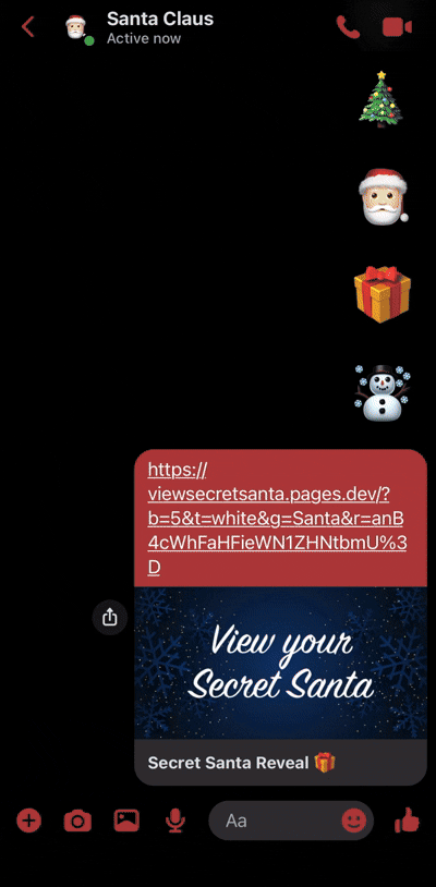 Secret Santa Demo